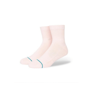 STANCE NOGAVICE ICON QUARTER PINK