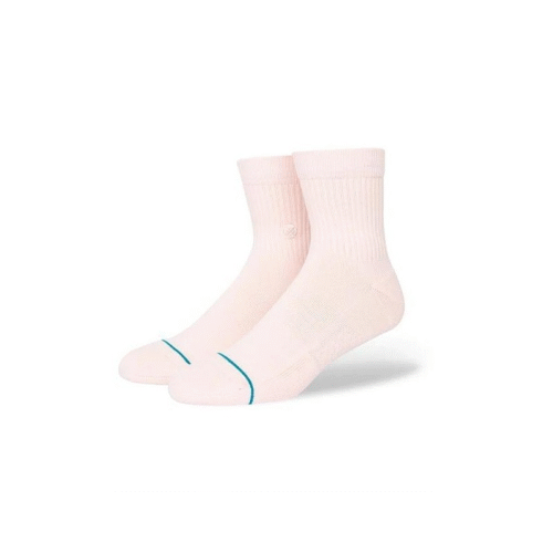 STANCE NOGAVICE ICON QUARTER PINK