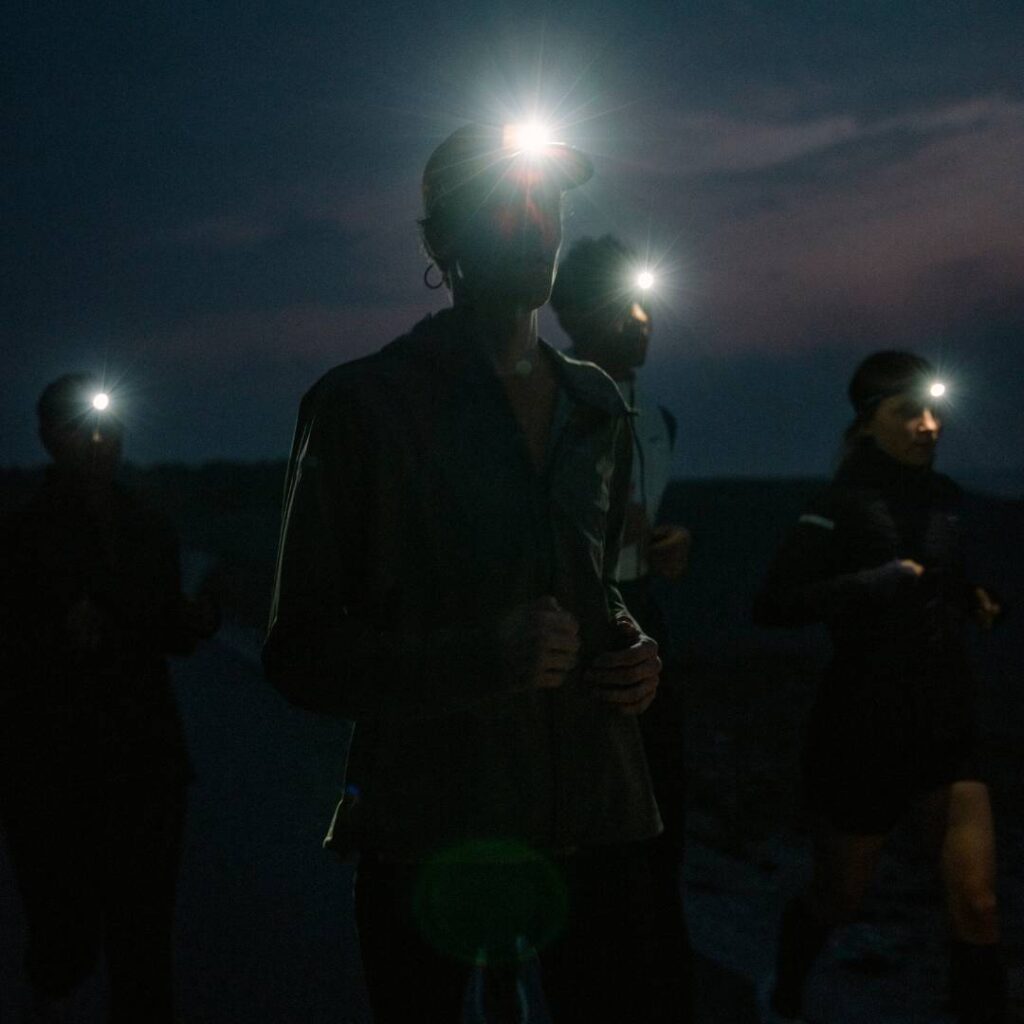 Tek ponoči v vsakem vremenu