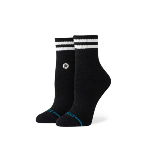 STANCE TANKE NOGAVICE  WAFFLES N BUTTER QUARTER BLACK